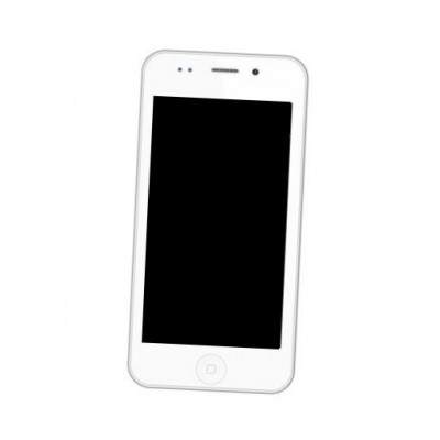 Lcd Frame Middle Chassis For Maxx Ax5 Duo Black By - Maxbhi Com