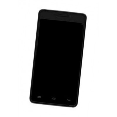 Lcd Frame Middle Chassis For Micromax A76 Black By - Maxbhi Com