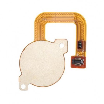 Fingerprint Sensor Flex Cable For Motorola Moto E5 Play Black By - Maxbhi Com