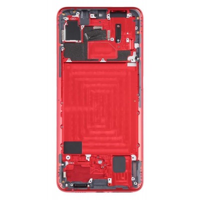 Lcd Frame Middle Chassis For Vivo Nex S Red By - Maxbhi Com