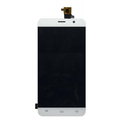 Lcd With Touch Screen For Intex Cloud 4g Smart White By - Maxbhi Com