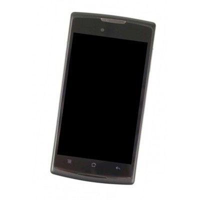 Lcd Frame Middle Chassis For Oppo R817 Real Black By - Maxbhi Com
