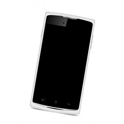 Lcd Frame Middle Chassis For Oppo R817 Real White By - Maxbhi Com
