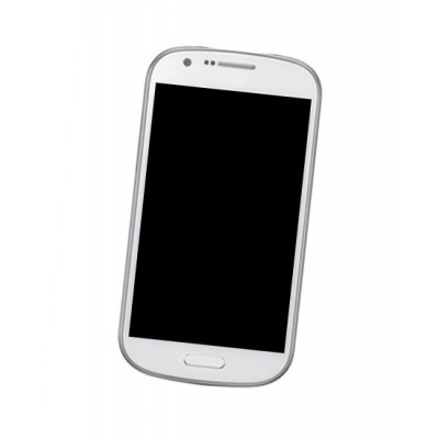 Lcd Frame Middle Chassis For Samsung I8703 Black By - Maxbhi Com