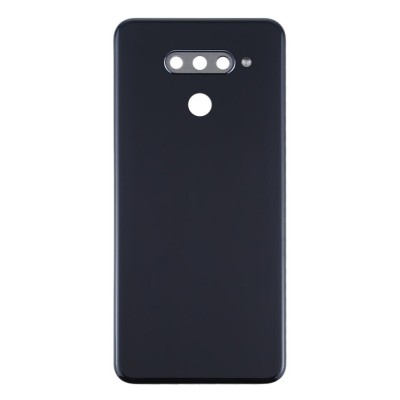 Back Panel Cover For Lg Q60 Black - Maxbhi Com