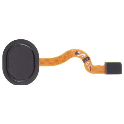 Fingerprint Sensor Flex Cable For Samsung Galaxy A8s Black By - Maxbhi Com