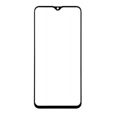 Replacement Front Glass For Oppo Reno Z Black By - Maxbhi Com