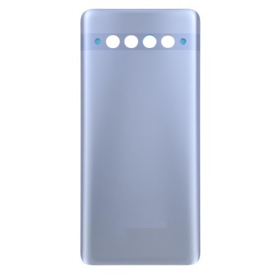 Back Panel Cover For Tcl 10 Plus White - Maxbhi Com