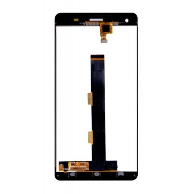 Lcd With Touch Screen For Lava Iris X9 White By - Maxbhi Com
