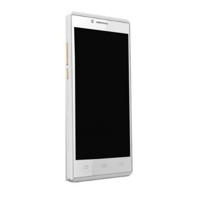Lcd Frame Middle Chassis For Intex Aqua Q5 Golden By - Maxbhi Com