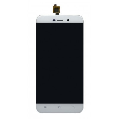 Lcd With Touch Screen For Karbonn Quattro L52 Vr White By - Maxbhi Com