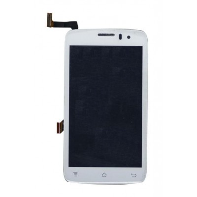Lcd With Touch Screen For Karbonn Titanium S1 Plus White By - Maxbhi Com