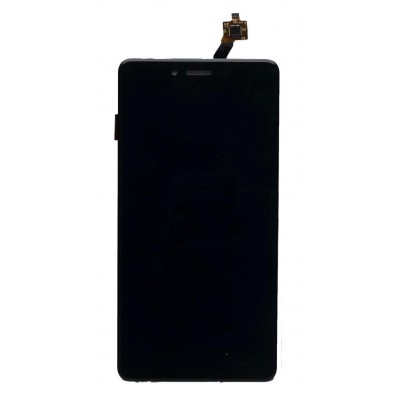 Lcd With Touch Screen For Micromax Canvas Evok Black By - Maxbhi Com