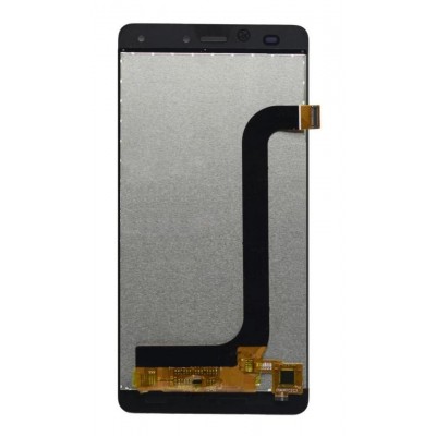 Lcd With Touch Screen For Micromax Canvas Pulse 4g E451 Black By - Maxbhi Com