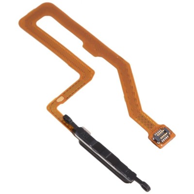 Fingerprint Sensor Flex Cable For Lg Q52 Black By - Maxbhi Com