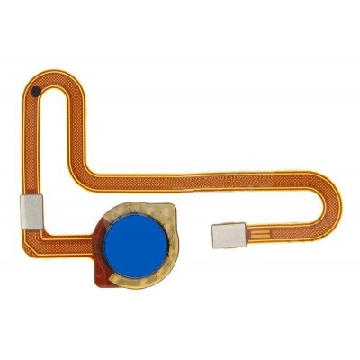 Fingerprint Sensor Flex Cable For Xiaomi Redmi Note 8 Blue By - Maxbhi Com