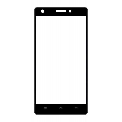 Replacement Front Glass For Lava Pixel V2 Plus Black By - Maxbhi Com