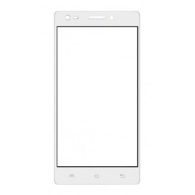 Replacement Front Glass For Lava Pixel V2 Plus White By - Maxbhi Com