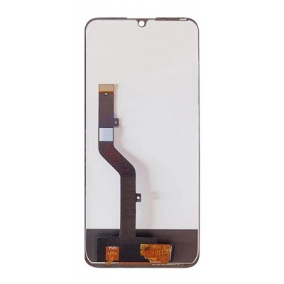 Lcd With Touch Screen For Lenovo A7 White By - Maxbhi Com