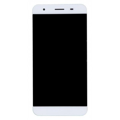 Lcd With Touch Screen For Lyf Water 11 White By - Maxbhi Com