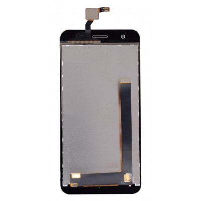 Lcd With Touch Screen For Lyf Water 11 White By - Maxbhi Com