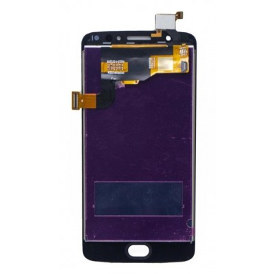 Lcd With Touch Screen For Moto E4 Black By - Maxbhi Com