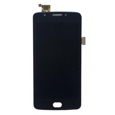 Lcd With Touch Screen For Moto E4 Blue By - Maxbhi Com