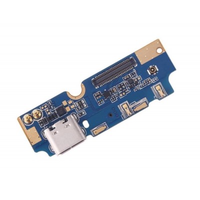 Charging Connector Flex Pcb Board For Blackview Max 1 By - Maxbhi Com