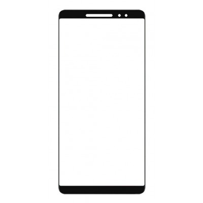 Replacement Front Glass For Blackview Max 1 Black By - Maxbhi Com