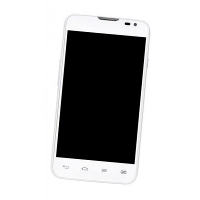 Lcd Frame Middle Chassis For Lg L65 Dual D285 White By - Maxbhi Com