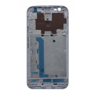 Lcd Frame Middle Chassis For Moto E3 White By - Maxbhi Com