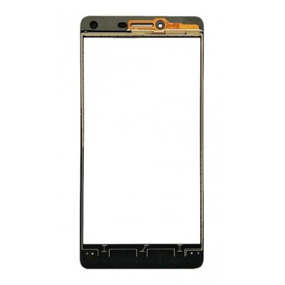Replacement Front Glass For Infinix Hot 3 Black By - Maxbhi Com