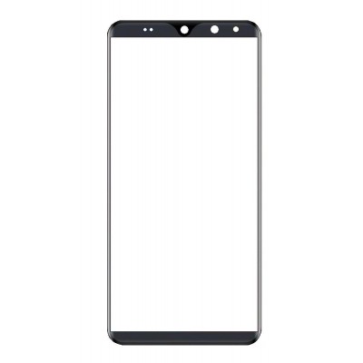 Replacement Front Glass For I Kall K1000 Black By - Maxbhi Com