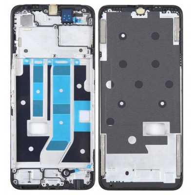 Lcd Frame Middle Chassis For Oppo A58 Black By - Maxbhi Com
