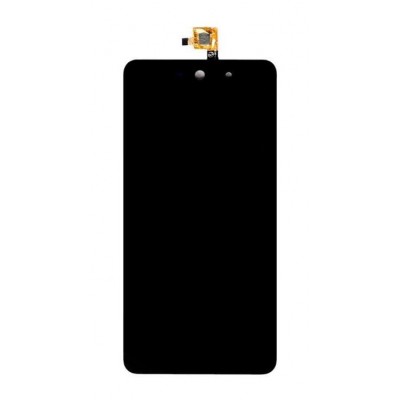 Lcd With Touch Screen For Wiko Rainbow Up 4g Black By - Maxbhi Com