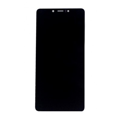 Lcd With Touch Screen For Itel P33 Plus Black By - Maxbhi Com