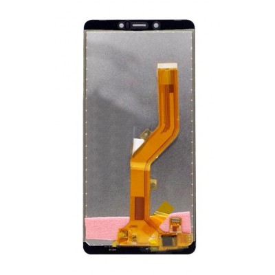 Lcd With Touch Screen For Itel P33 Plus Black By - Maxbhi Com
