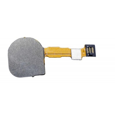 Fingerprint Sensor Flex Cable For Samsung Galaxy M11 Black By - Maxbhi Com