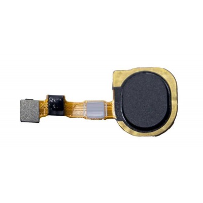 Fingerprint Sensor Flex Cable For Samsung Galaxy M11 Black By - Maxbhi Com