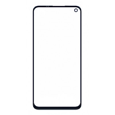 Replacement Front Glass For Realme 7 Blue By - Maxbhi Com