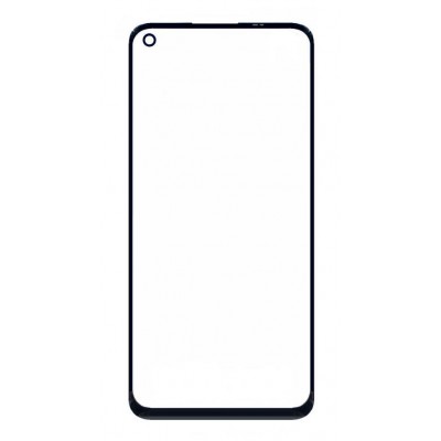Replacement Front Glass For Realme 7 White By - Maxbhi Com