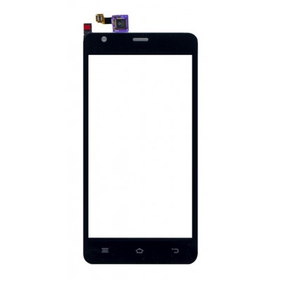 Touch Screen Digitizer For Intex Aqua Sense 5 0 Black By - Maxbhi Com