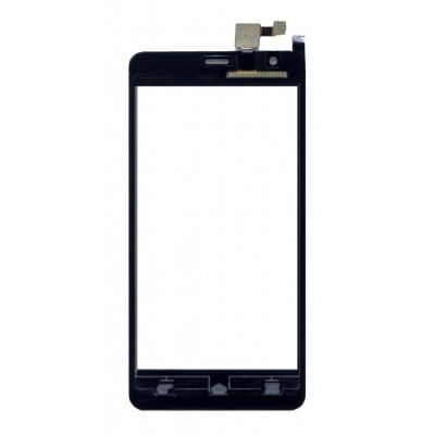 Touch Screen Digitizer For Intex Aqua Sense 5 0 Black By - Maxbhi Com
