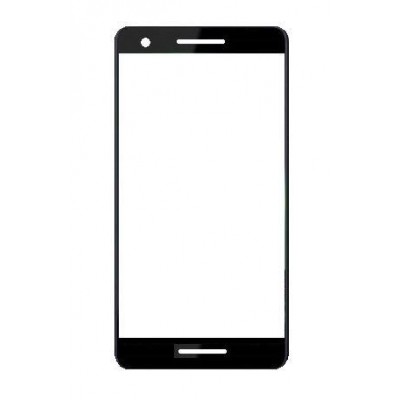 Replacement Front Glass For Nokia 2 1 Plus Black By - Maxbhi Com