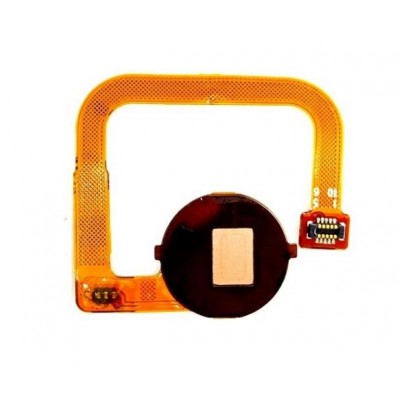 Fingerprint Sensor Flex Cable For Xiaomi Redmi Note 9 Black By - Maxbhi Com