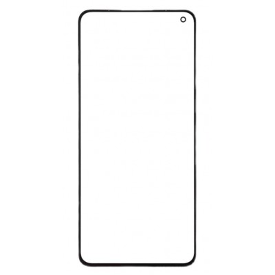 Replacement Front Glass For Xiaomi Mi 11 Lite Black By - Maxbhi Com