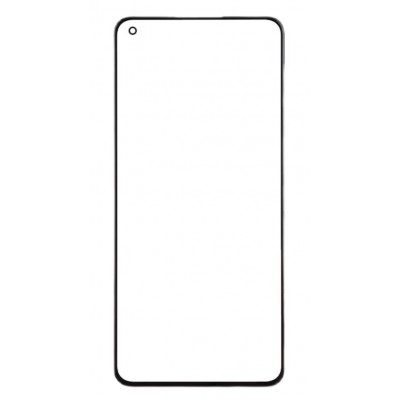Replacement Front Glass For Xiaomi Mi 11 Lite Pink By - Maxbhi Com