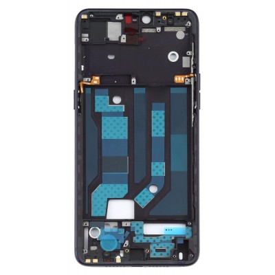 Lcd Frame Middle Chassis For Oppo R15 Black By - Maxbhi Com