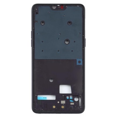 Lcd Frame Middle Chassis For Oppo R15 White By - Maxbhi Com