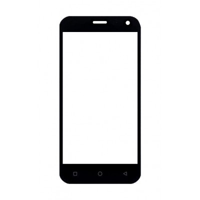 Replacement Front Glass For Karbonn Aura 6 Turbo Black By - Maxbhi Com